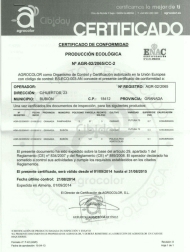 Certificaten Cibiday Producten