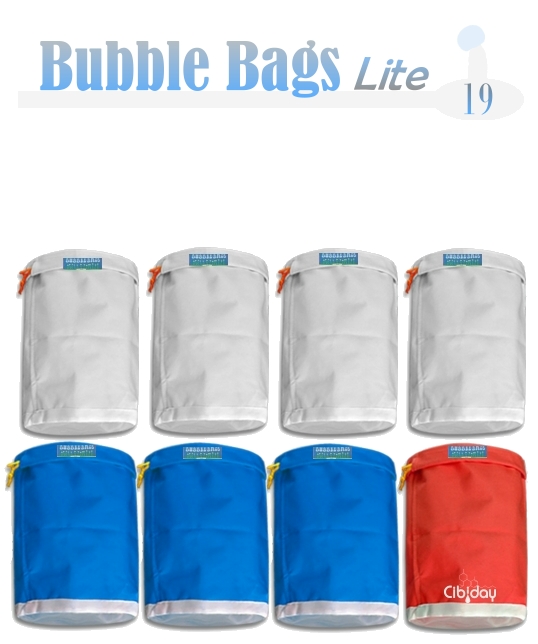 Bubble Bags Lite 8-Set 19 Liter