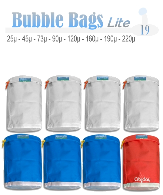 Bubblebags Lite-8-Zakken 19 Liter