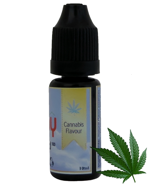 CBD E-Liquid Cannabis Smaak