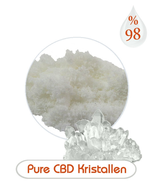 Pure Cannabidiol Kristallen