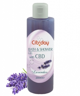 CBD Bad en Douchegel Lavendel