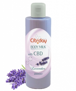CBD Bodymilk Lavendel